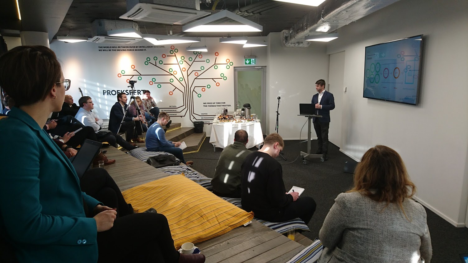 Proekspert Industry Analytics Coffee Mornings off to a great start!