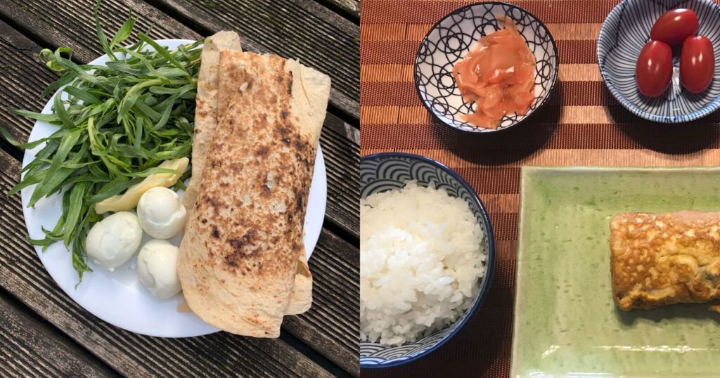 Proekspert remote work diary. Food