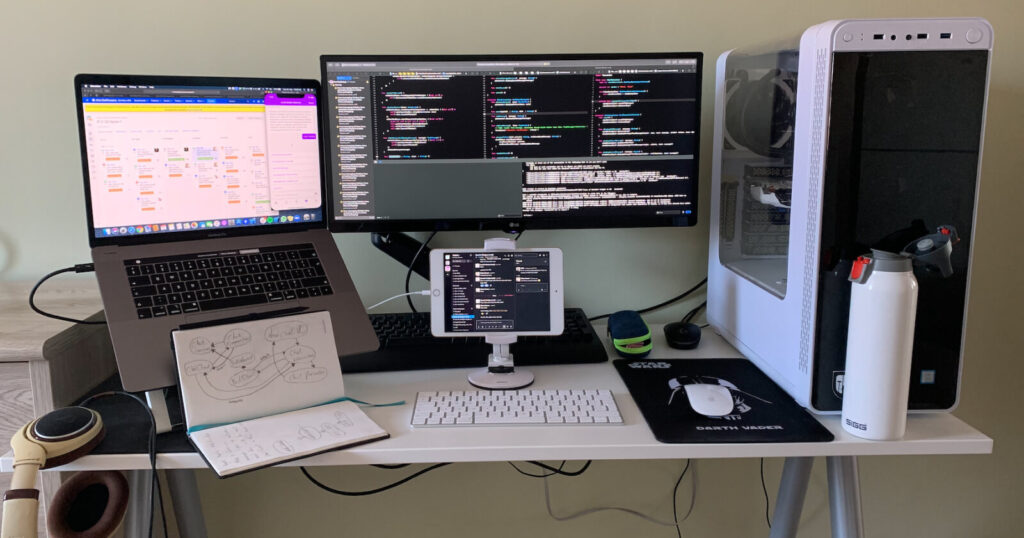 Proekspert remote work diary. Setup