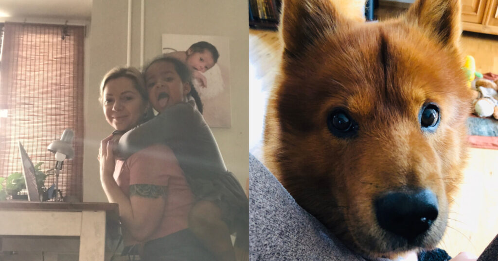 Proekspert remote work diary. Family