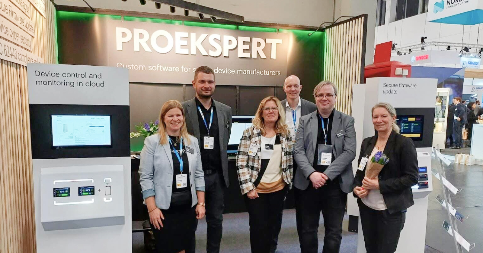 Here, there, everywhere: Proekspert at 2024 trade fairs