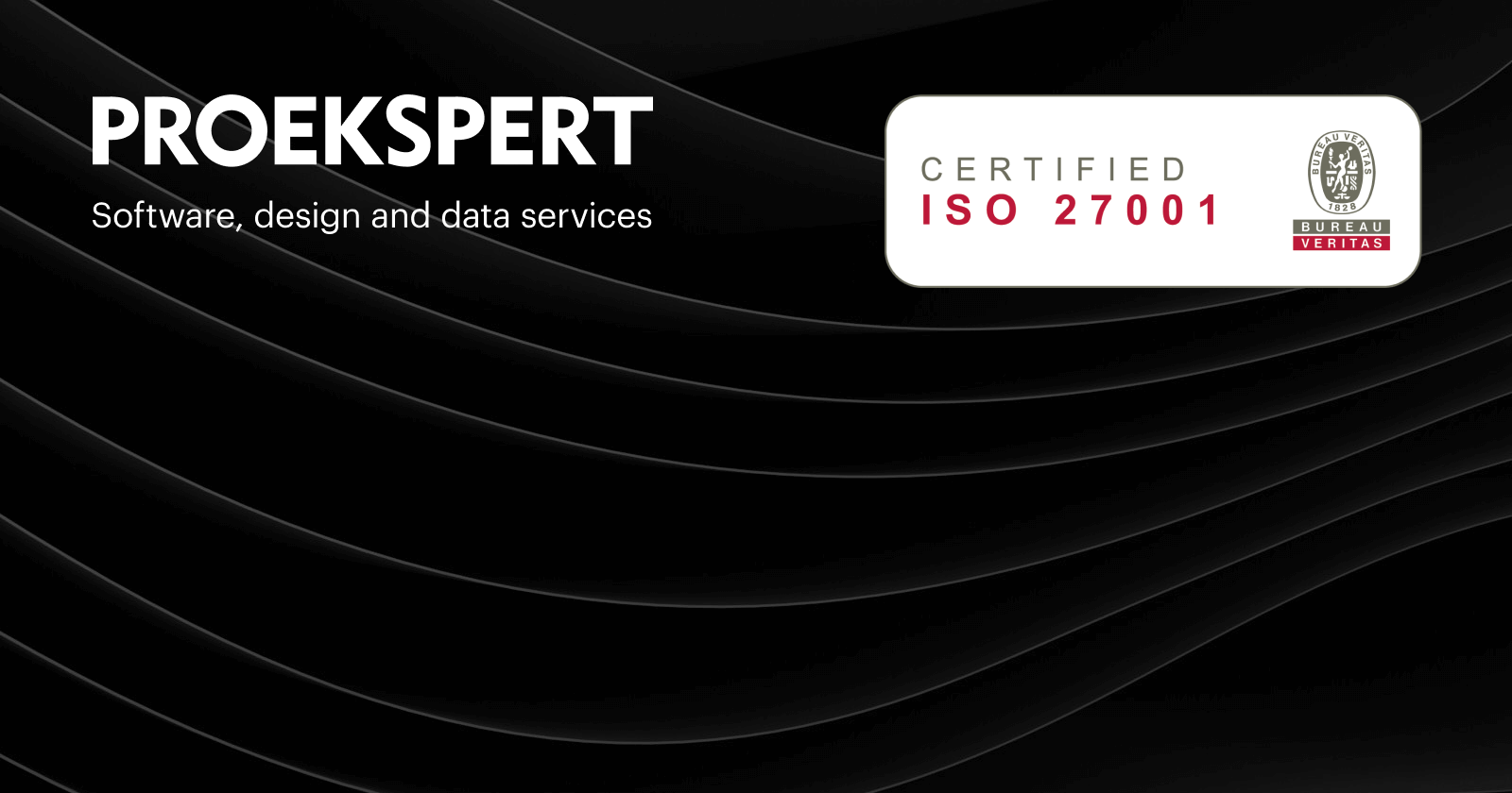 Proekspert receives ISO27001:2022 cybersecurity certification